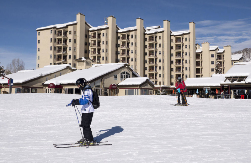 Skiing at Torian Plum Resort.