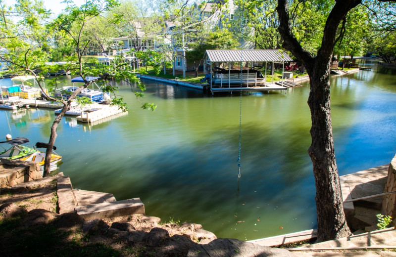 Lake view at Log Country Cove.