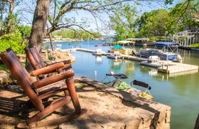 Lake view at Log Country Cove.