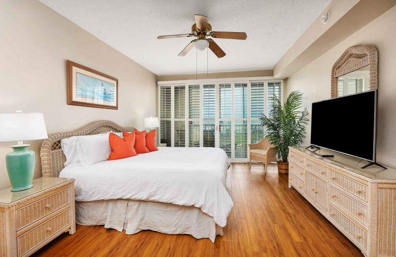 Bedroom at Real Escapes Properties - St. Simons Grand 224.