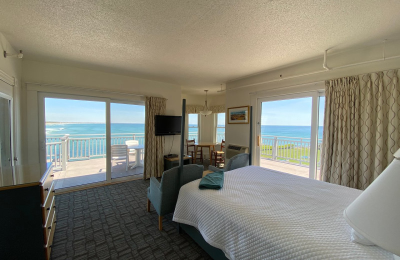 Guest room at Beachmere Inn.