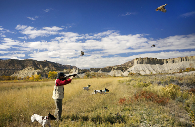 Hunting at Castle Valley Outdoors.