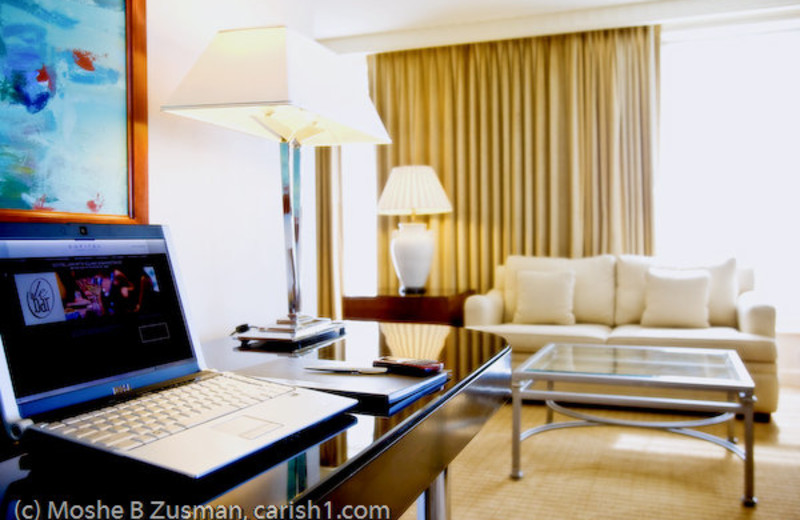 WiFi access in guest rooms at Sofitel Washington D.C. Lafayette Square.