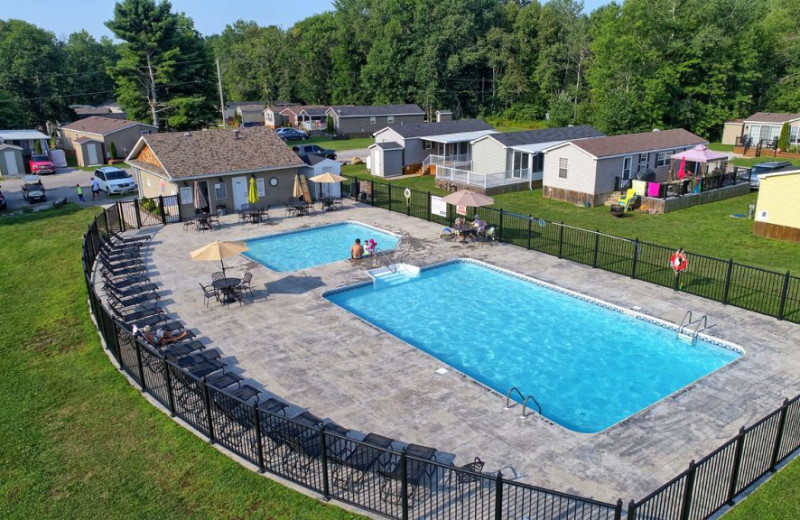 Pool at Great Blue Resorts- Shamrock Bay Resort.