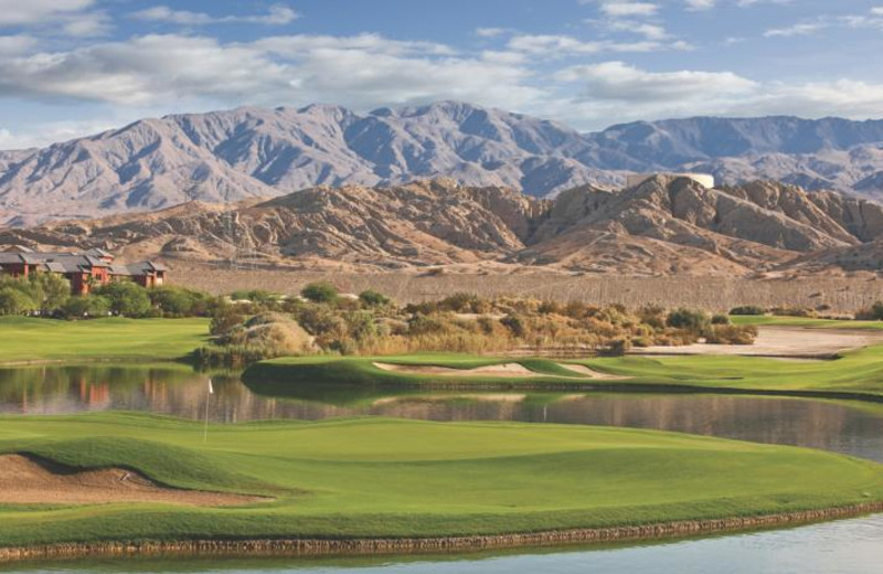 Golf course at Resort at Indio.