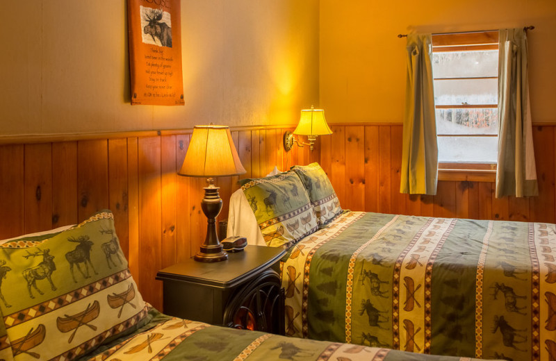 Guest room at ADK Trail Inn.