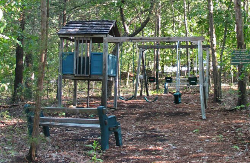 Kid's playground at The Village At Indian Point.
