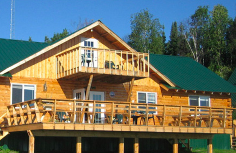 Exterior view of Lawrence Bay Lodge.