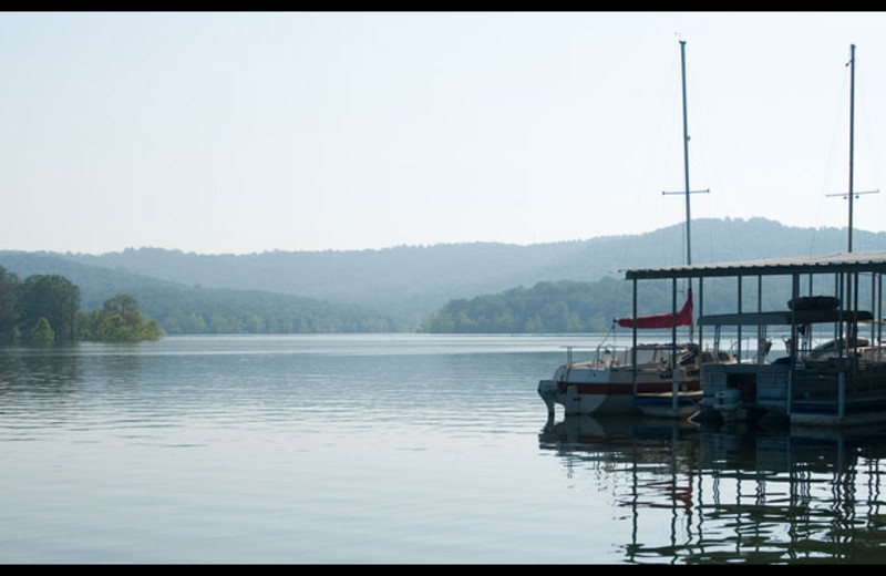 Lake view at Lighthouse Lodge Resort.