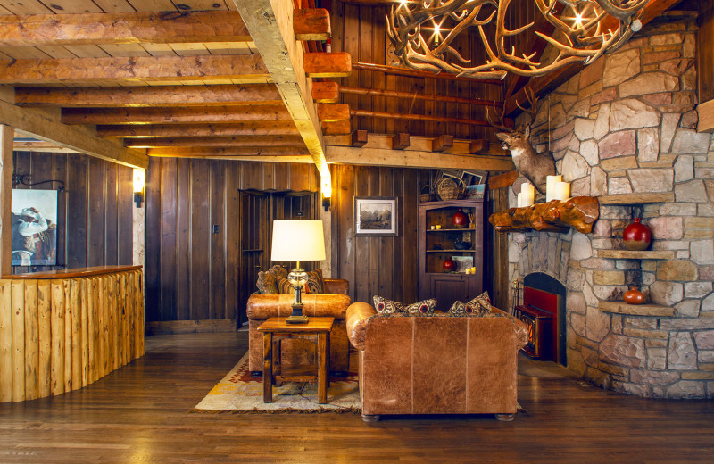 Lobby at Jackson Hole Lodge.