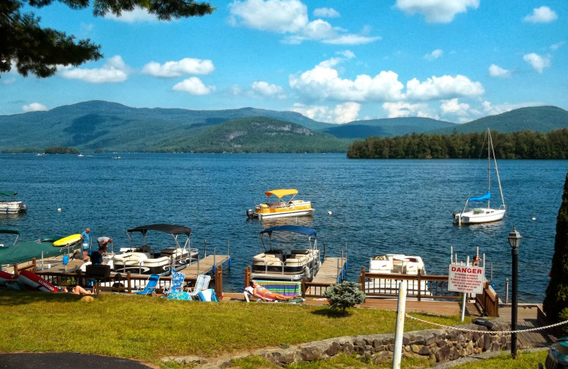 Boats at Contessa Resort.