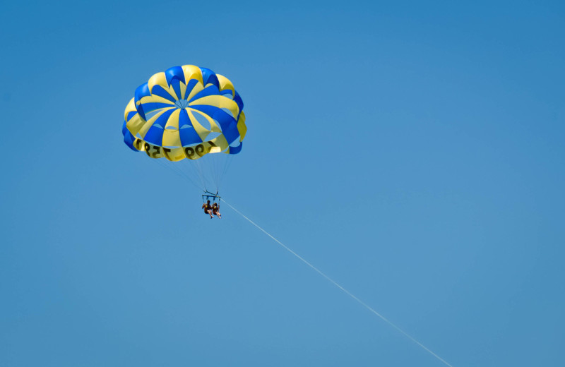 Parasailing at The Islander in Destin.