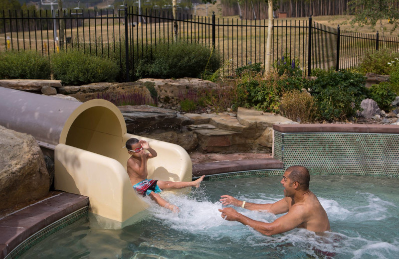 Outdoor pool at Grand Lodge on Peak 7.