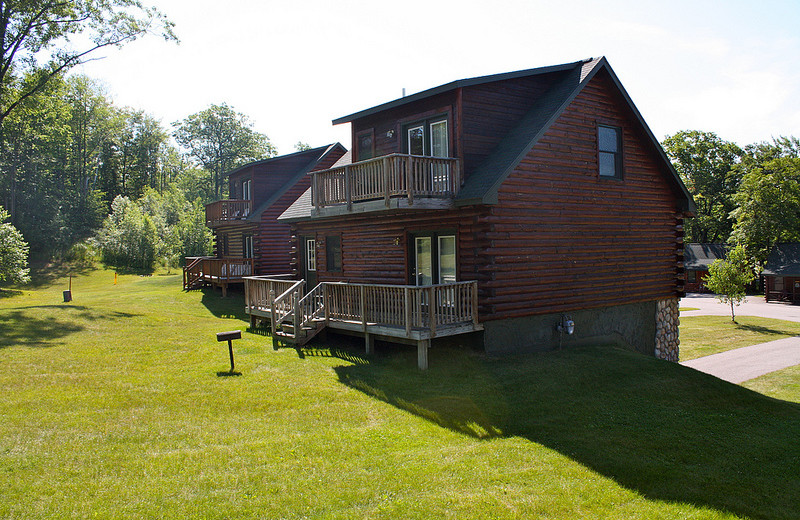 Cabin Exterior at Benjamin's Beaver Creek Resort 