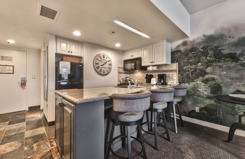 Rental kitchen at Park City Rental Properties.