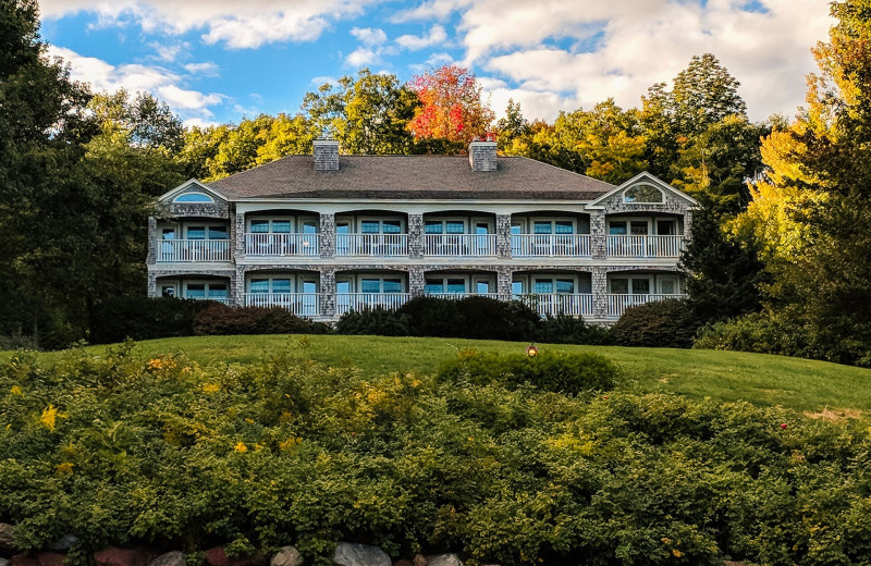 Exterior view of The Inn at Ocean's Edge.