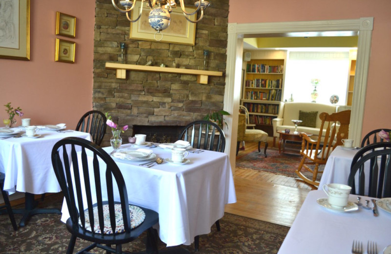 Dining room at The Bell House Inn.