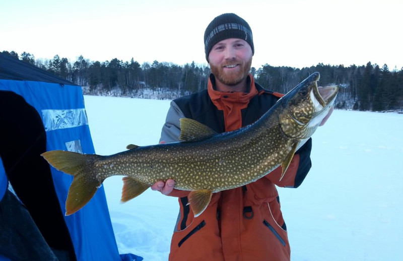 Fishing at Buckhorn on Caribou.