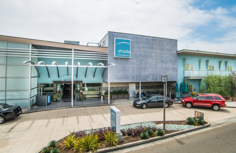 Exterior view of Shade Hotel.