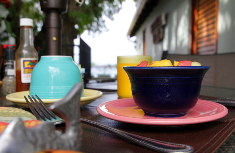 Dining at Hacienda Tamarindo.