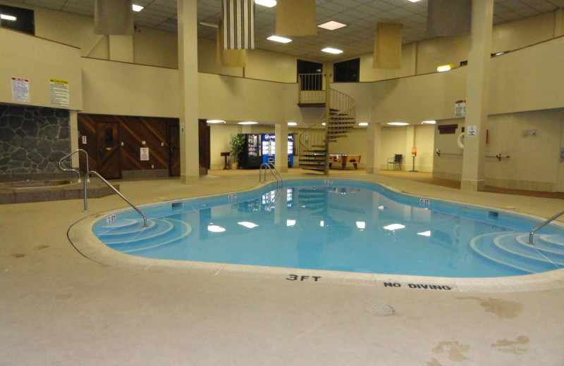 Indoor pool at Pinnacle Inn Resort.