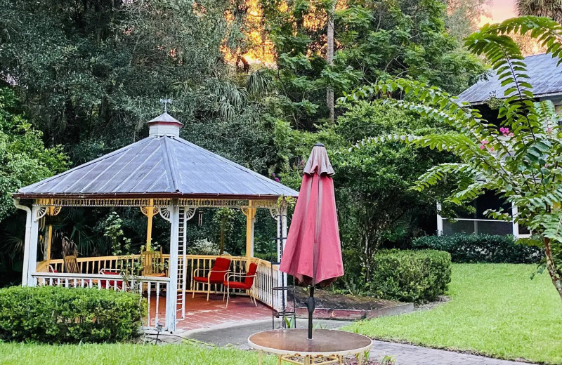 Gazebo at Ann Stevens House.