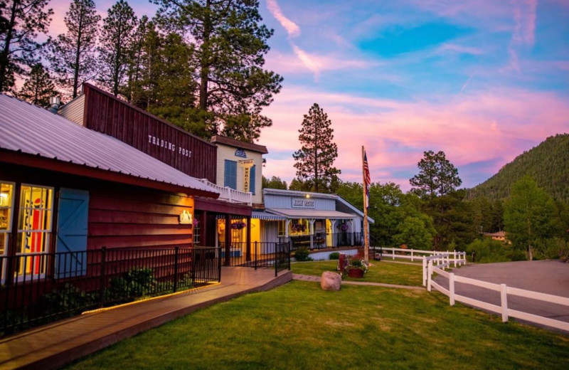 Sunset at Colorado Trails Ranch.