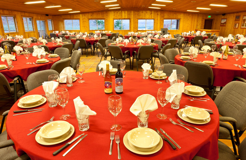 Conference room at Red Cliffs Lodge.