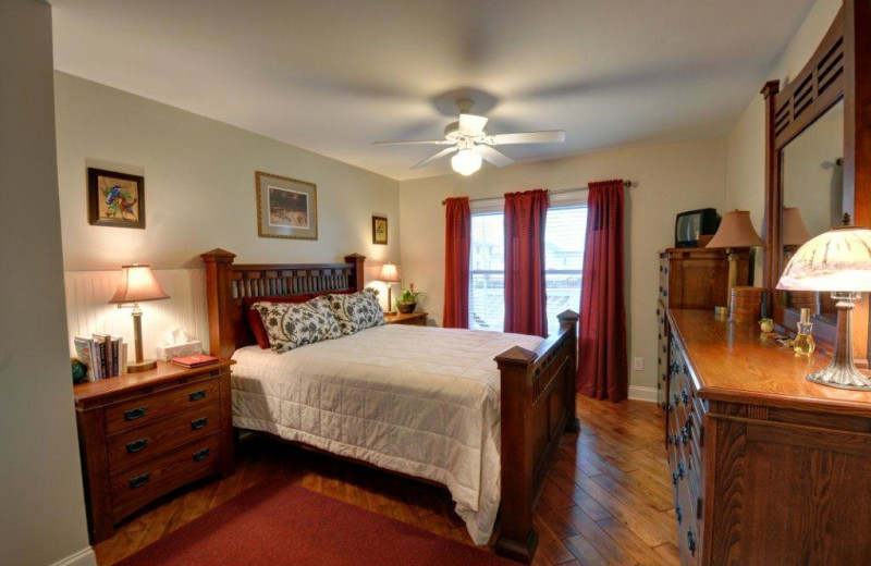 Vacation rental bedroom at Century 21 Action Inc. 