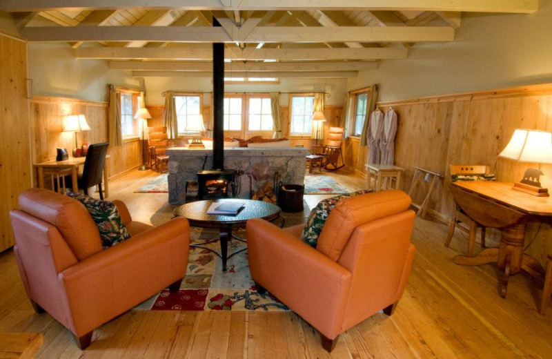 Perched on Woodpecker Hill, The Eyrie offers a romantic and private setting at Sleeping Lady.