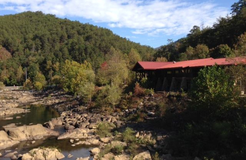 Ocoee River Visitor's Center near Copperhead Lodge.