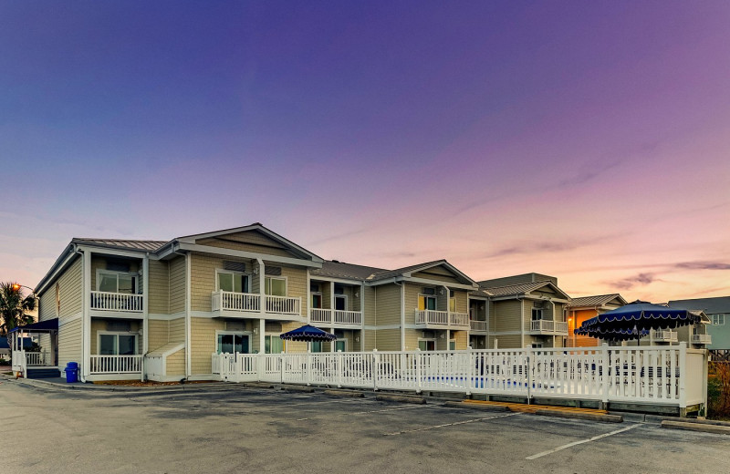 Exterior view of Palm Suites.