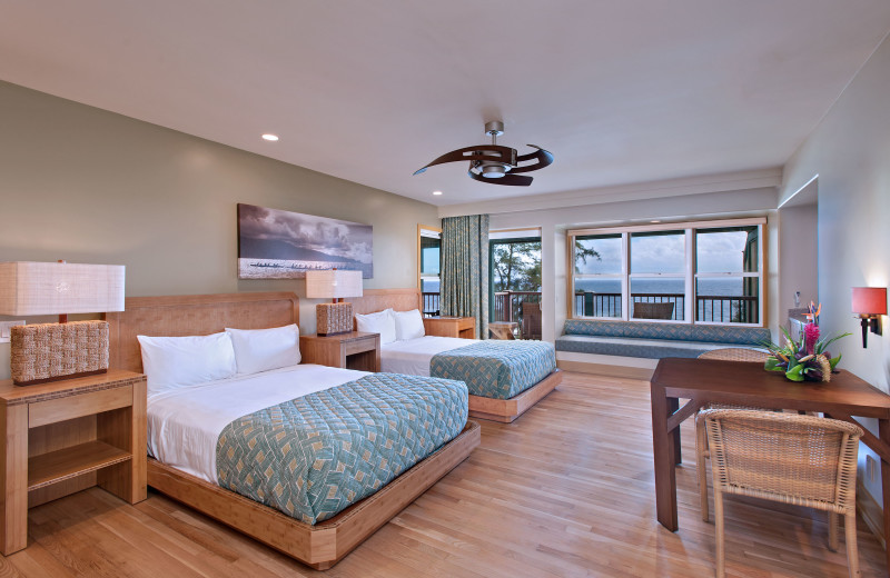 Guest room at Travaasa Hana.