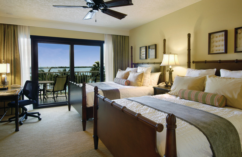 Guest room at Hawks Cay Resort.