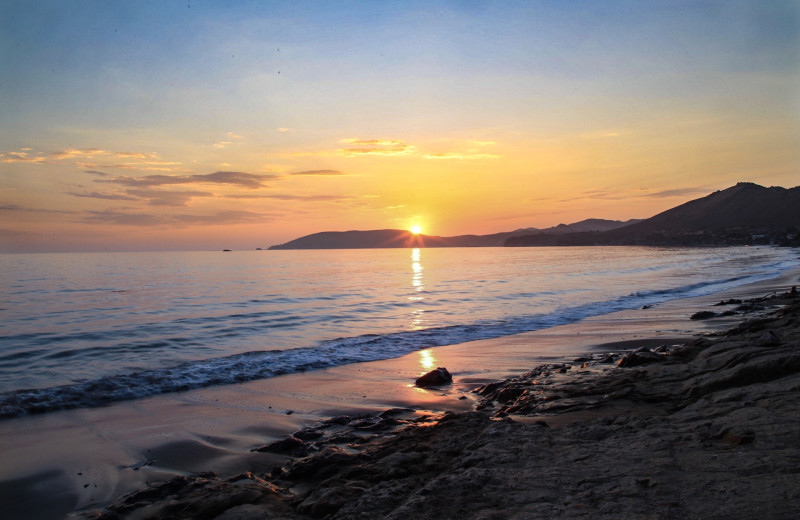 Beach at Dolphin Bay Resort & Spa.