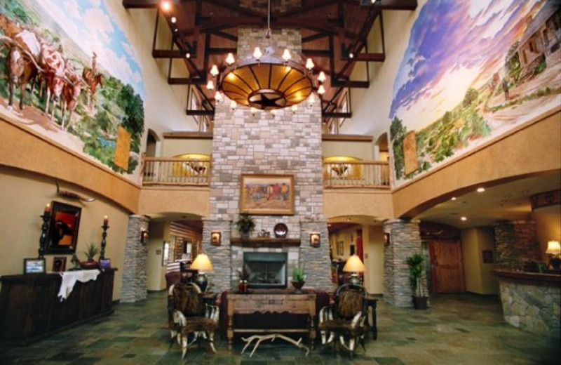 Lobby view at The Inn at Circle T.