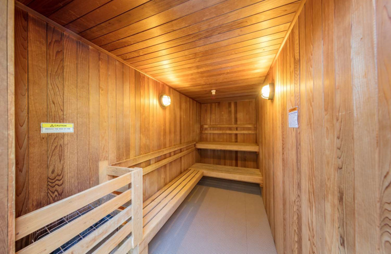 Sauna at Best Western Plus Stevenson Manor.