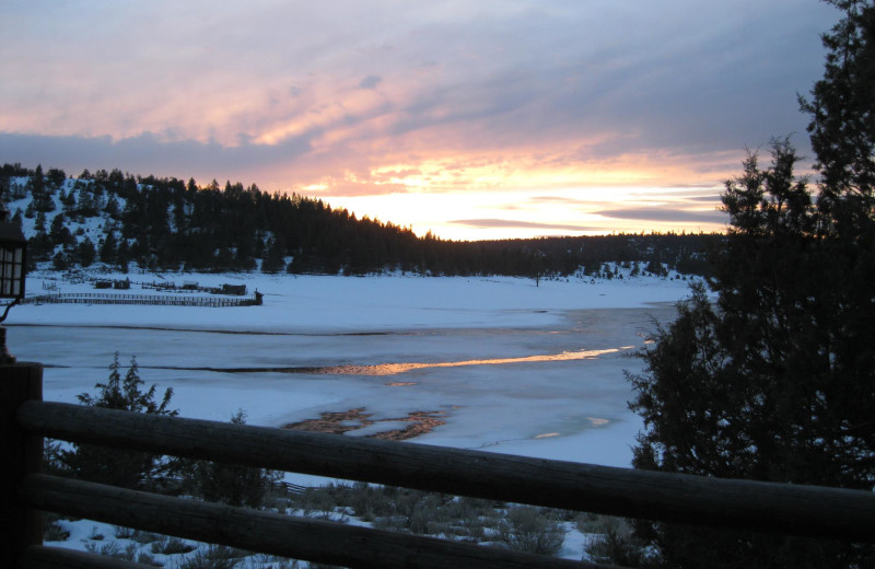 Sunrise at Aspen Ridge Resort.