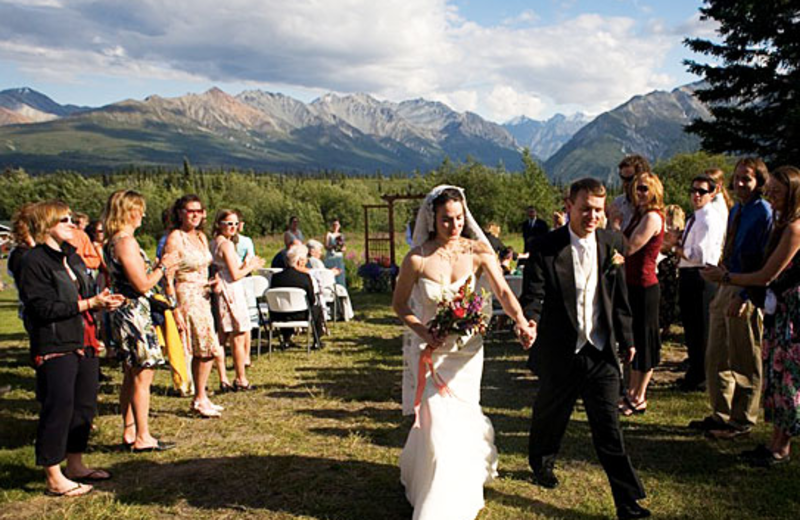 Wedding at Majestic Valley Lodge.