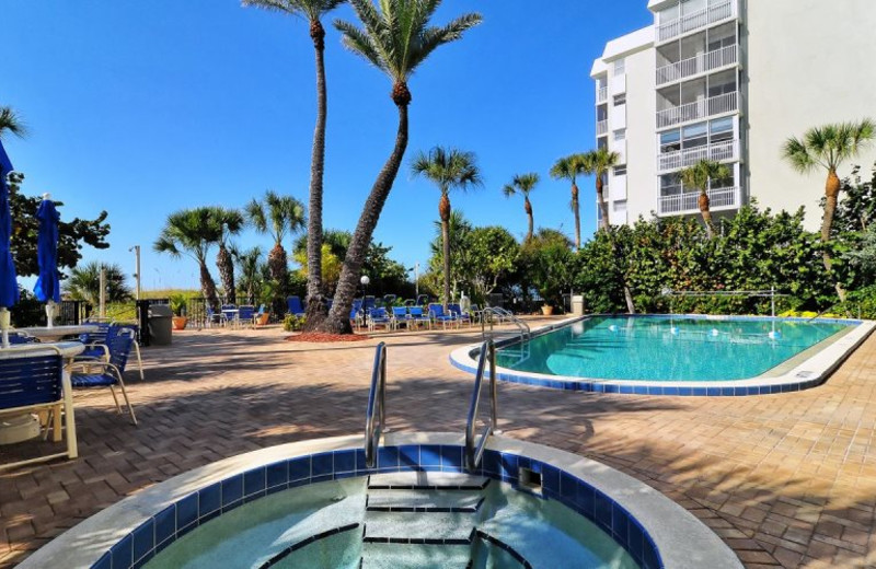 Rental pool at El Presidente Condos.