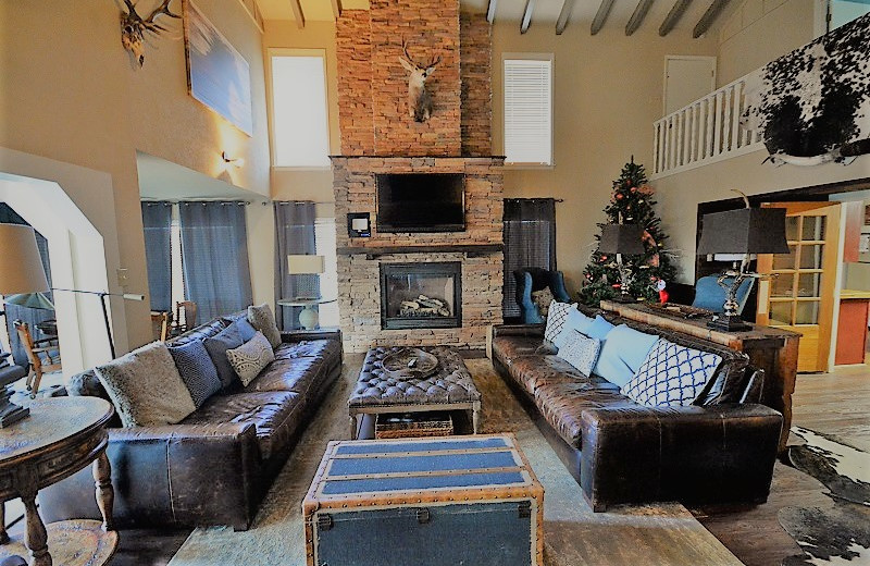 Rental living room at Four Seasons Real Estate.