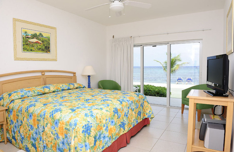 Guest room at The Reef Resort.