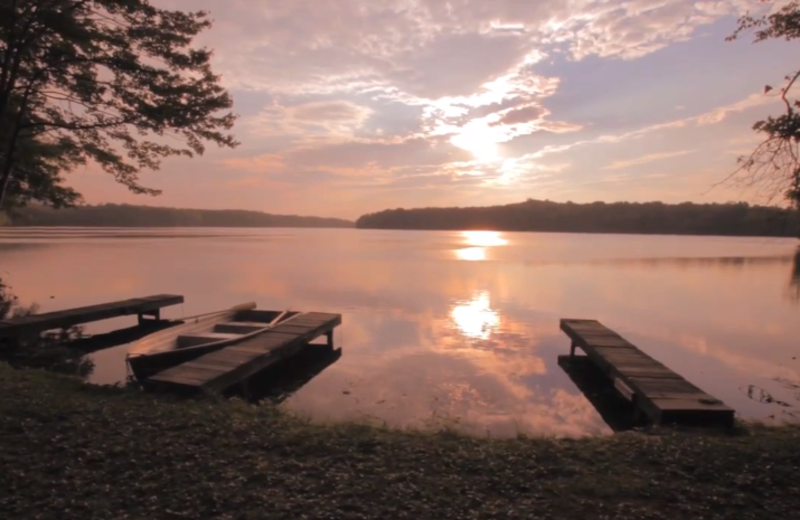 Docks at Mountain Springs Lake Resort.