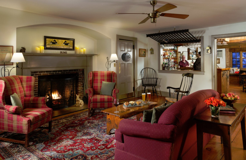 Lobby at Rabbit Hill Inn.