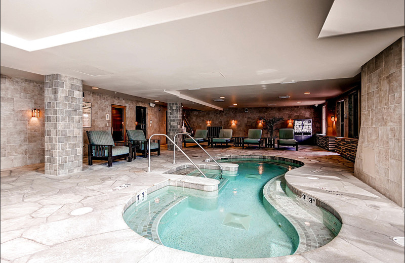 Rental indoor pool at Breckenridge Rentals by Owner.