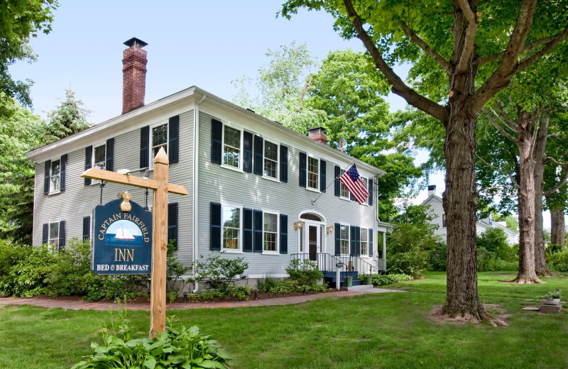 Exterior view of The Captain Fairfield Inn.