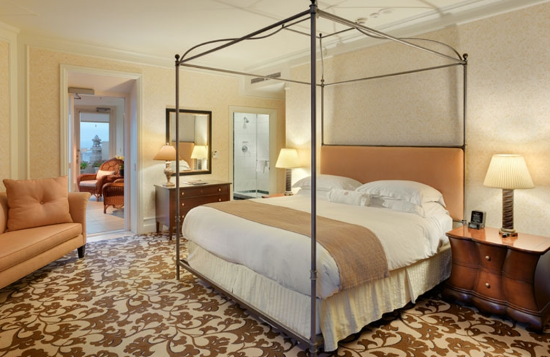 Guest room at Mark Hopkins Inter-Continental San Francisco.