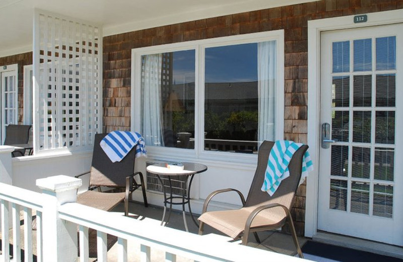 Private Balcony at The Beachside At Nantucket