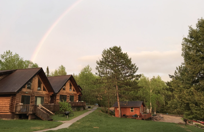 Exterior view of Pelican Lake Resort at Norway Point.