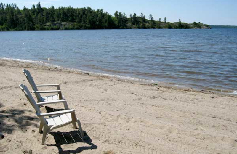 Beach at Brennan Harbour Resort.